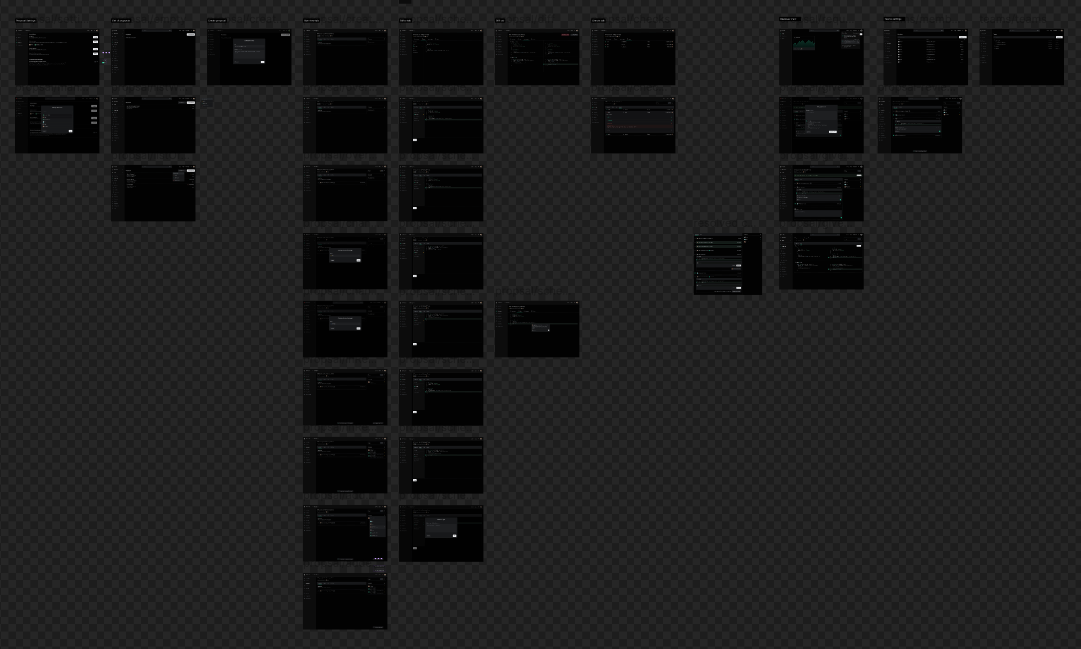 Schema proposal prototype in the Grafbase app